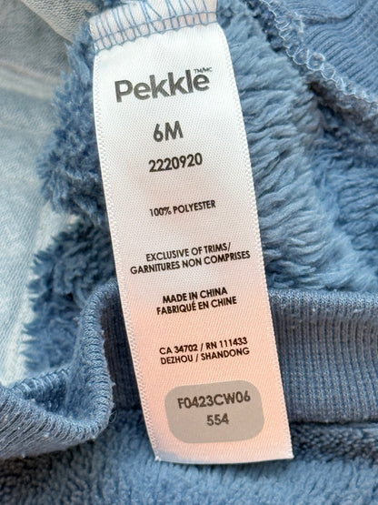 Pekkle Fleece Dump Truck Sweatshirt 6M