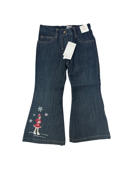 Gymboree Winter Embroidered Flare Jeans Size 3