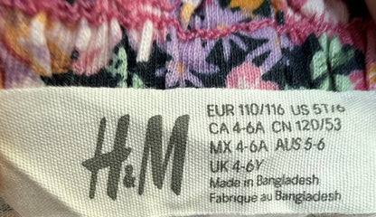 H&M Floral Skirt Size 5-6