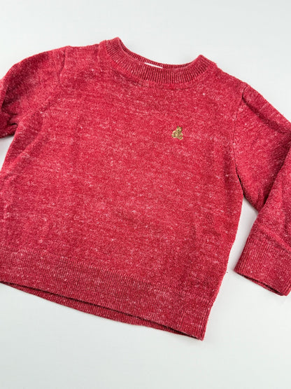 Gap Red Knit Sweater 12-18M