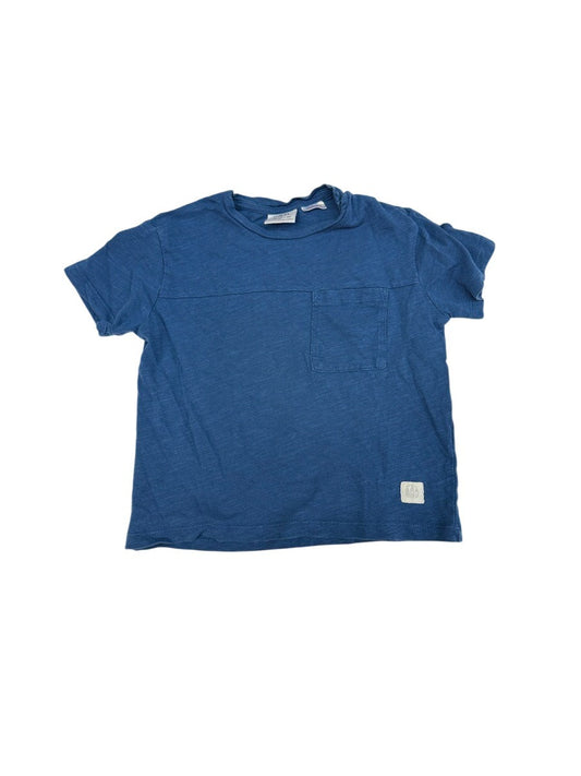 Zara Navy Pocket T-Shirt 18-24M