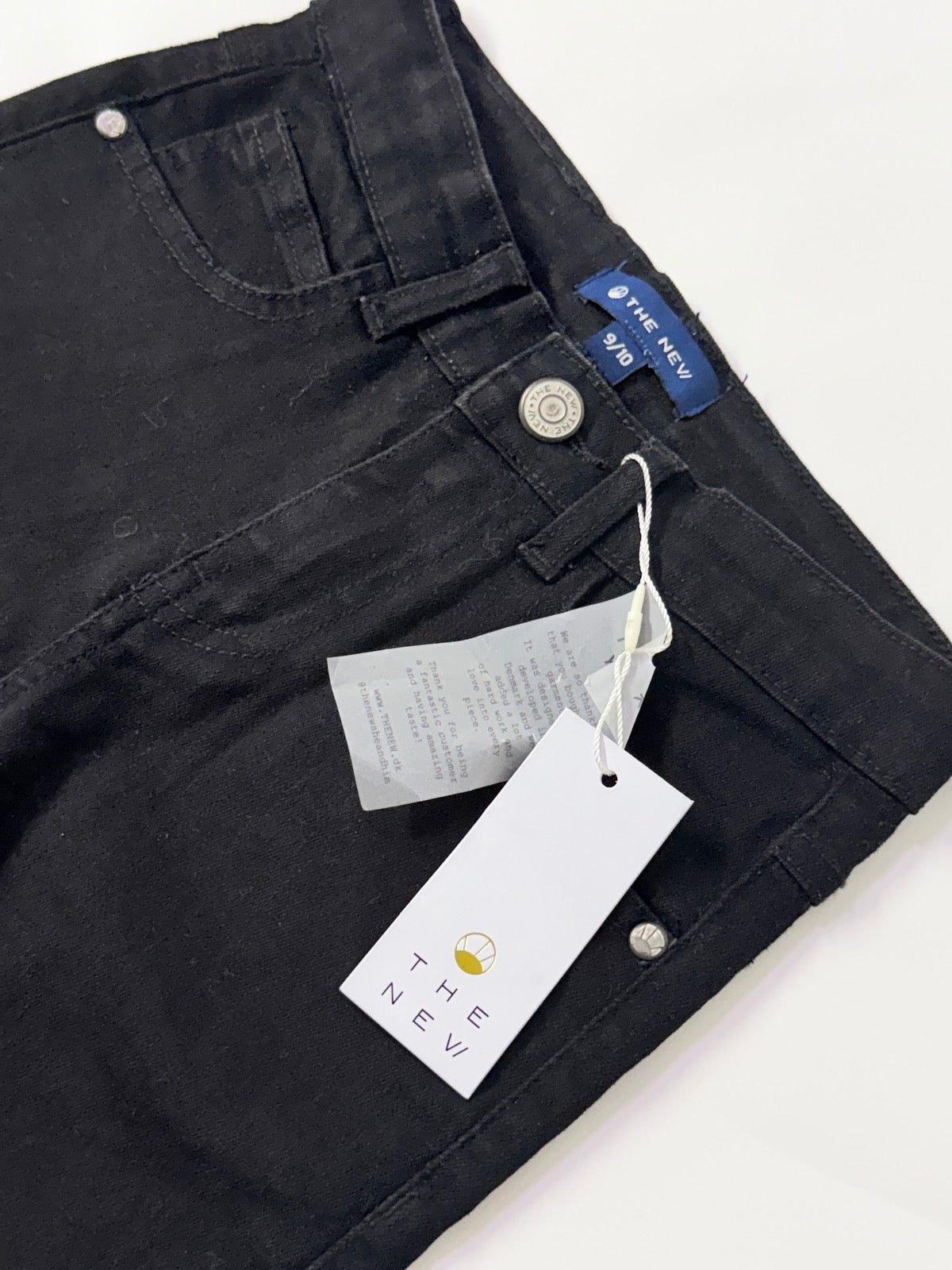 NWT Denim Shorts The New Black Size 9 10
