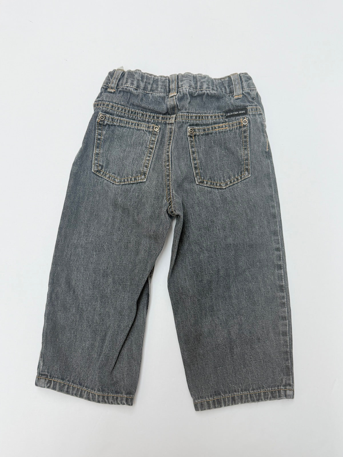 Calvin Klein Jeans Gray Denim Pants Size 2