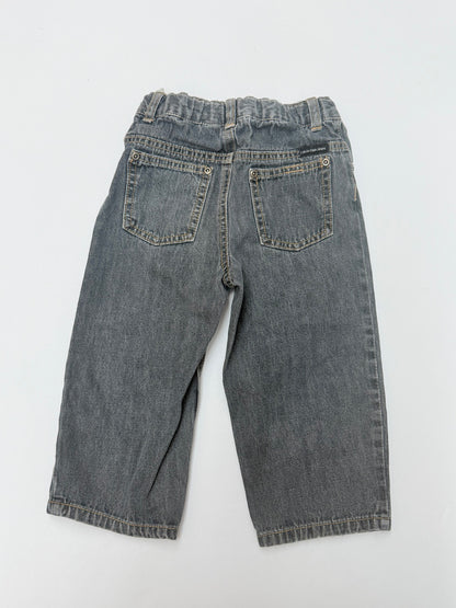 Calvin Klein Jeans Gray Denim Pants Size 2