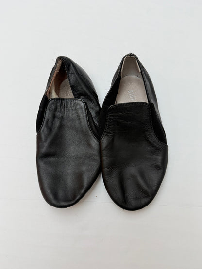 Bloch Black Leather Jazz Shoes Size 10.5
