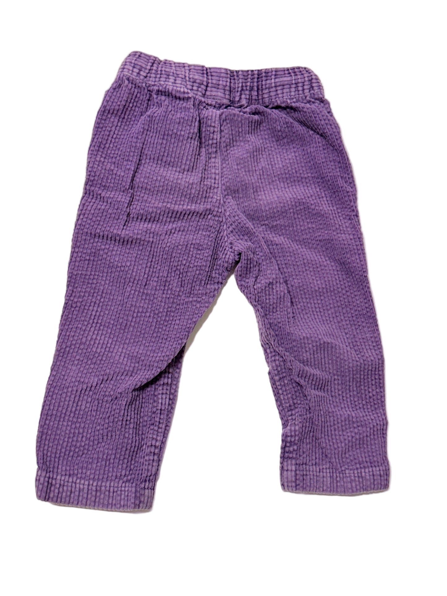 H&M- Girls Purple Corduroy - 1.5-2T