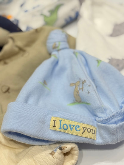 Carter's Baby Knot Hats 9-Piece Bundle 0-6m