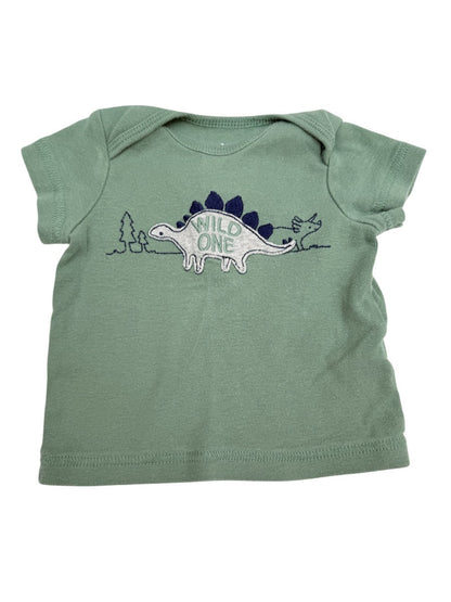 Child of Mine Wild One Dinosaur T-Shirt 0-3M