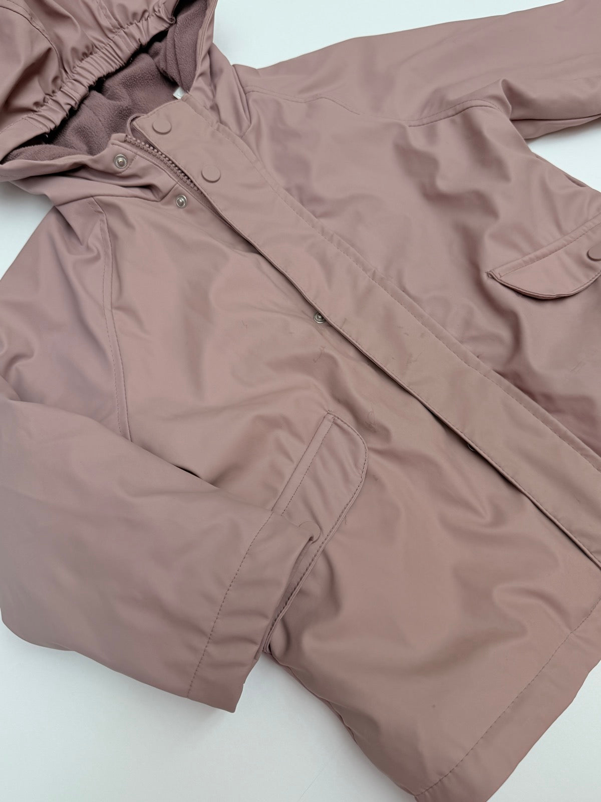 Zara Hooded Parka Jacket Girls 6 Years