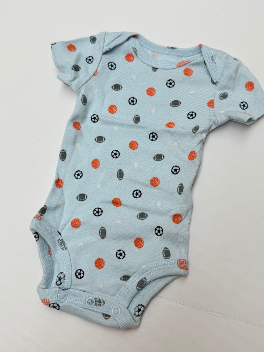 Simple Joys Sports Ball Bodysuit Newborn