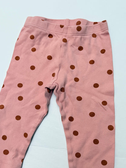 Pekkle Polka Dot Leggings Size 9M