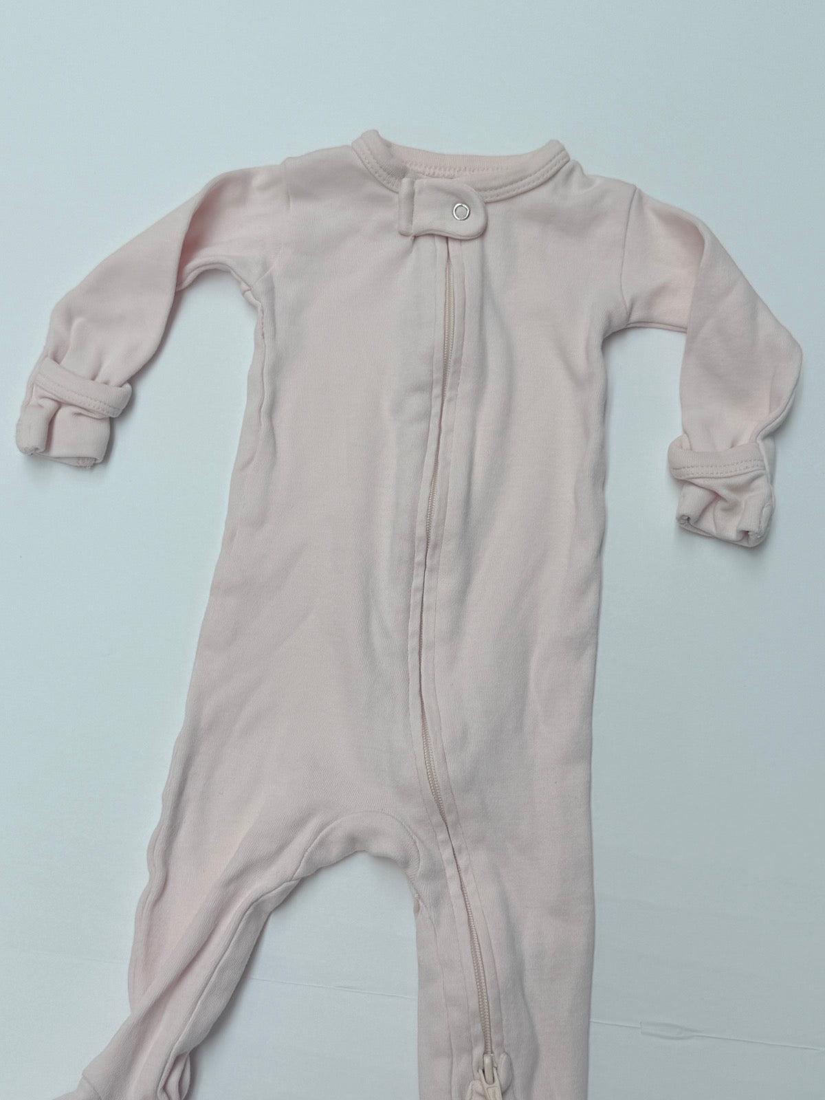 L'ovedbaby Pink Footed Sleeper 0-3M