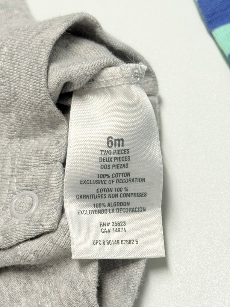 Carter's 2pc 6m Rompers NWT