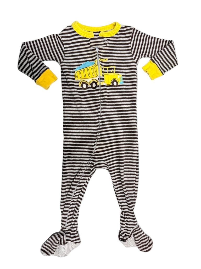 Carter's 12m Sleeper Striped Dump Truck