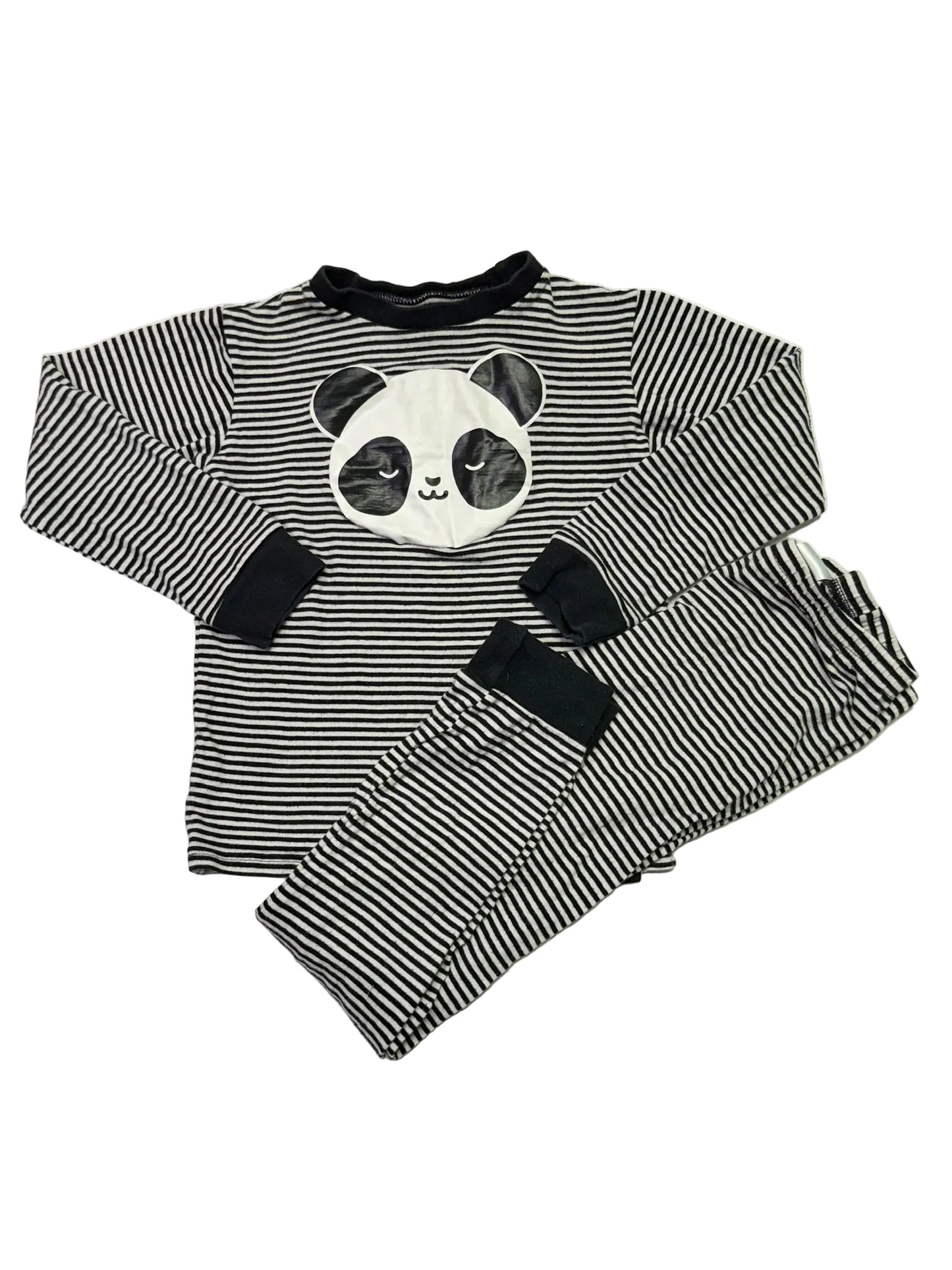 Whistle & Flute Panda 2pc Pj Set 5-6y