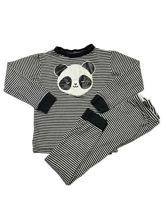 Whistle & Flute Panda 2pc Pj Set 5-6y