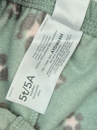 Carter's Fleece Leopard Print Pants 5T