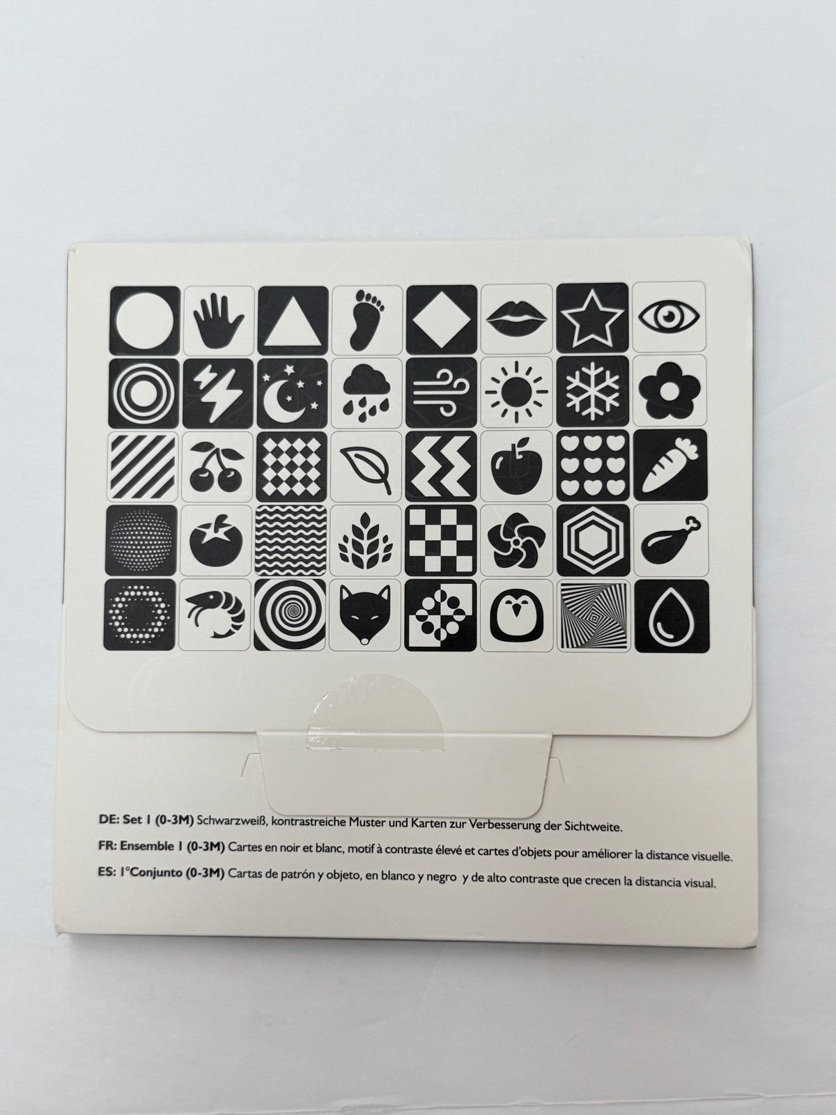 Hahaland Baby Visual Stimulation Cards Set 1