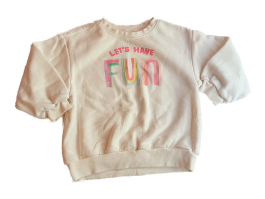 Old Navy Let's Have Fun Hoodie 4T