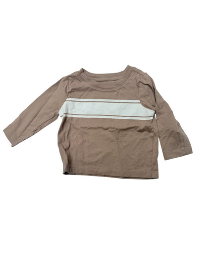 Old Navy Striped Long Sleeve T-Shirt 3-6M