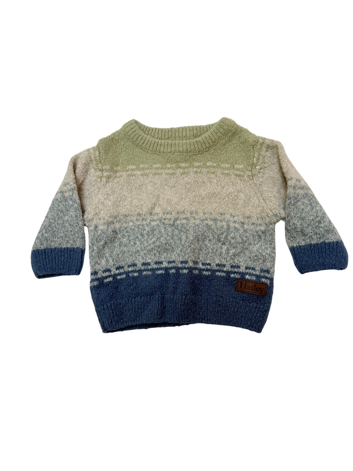 Hatley Ombre Fair Isle Sweater 3-6M