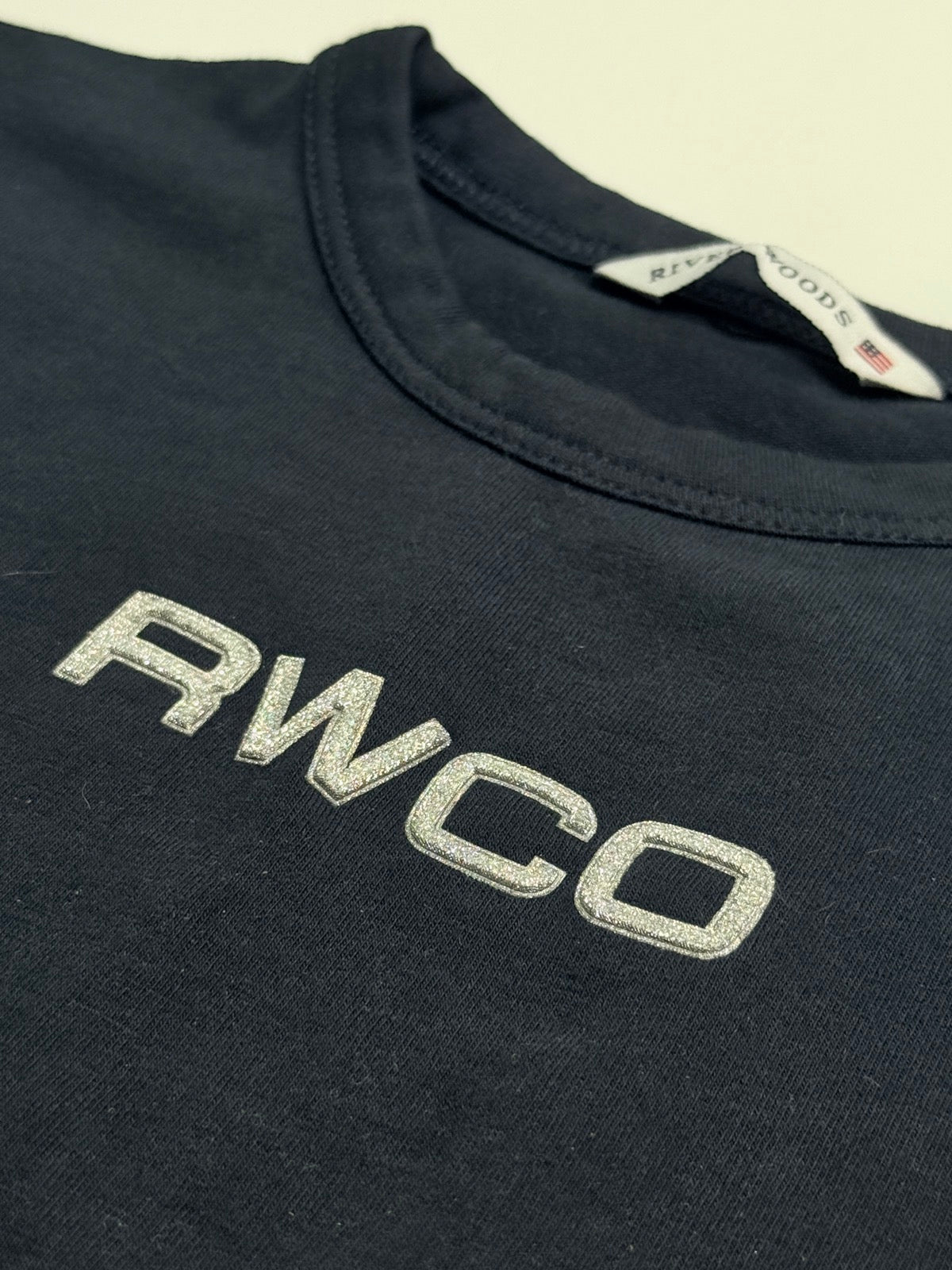 River Woods Navy RWCO T-Shirt Size 4
