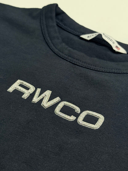 River Woods Navy RWCO T-Shirt Size 4