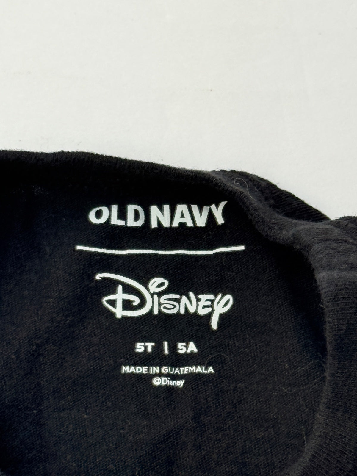 Old Navy Disney Mickey Skeleton T-Shirt Size 5T