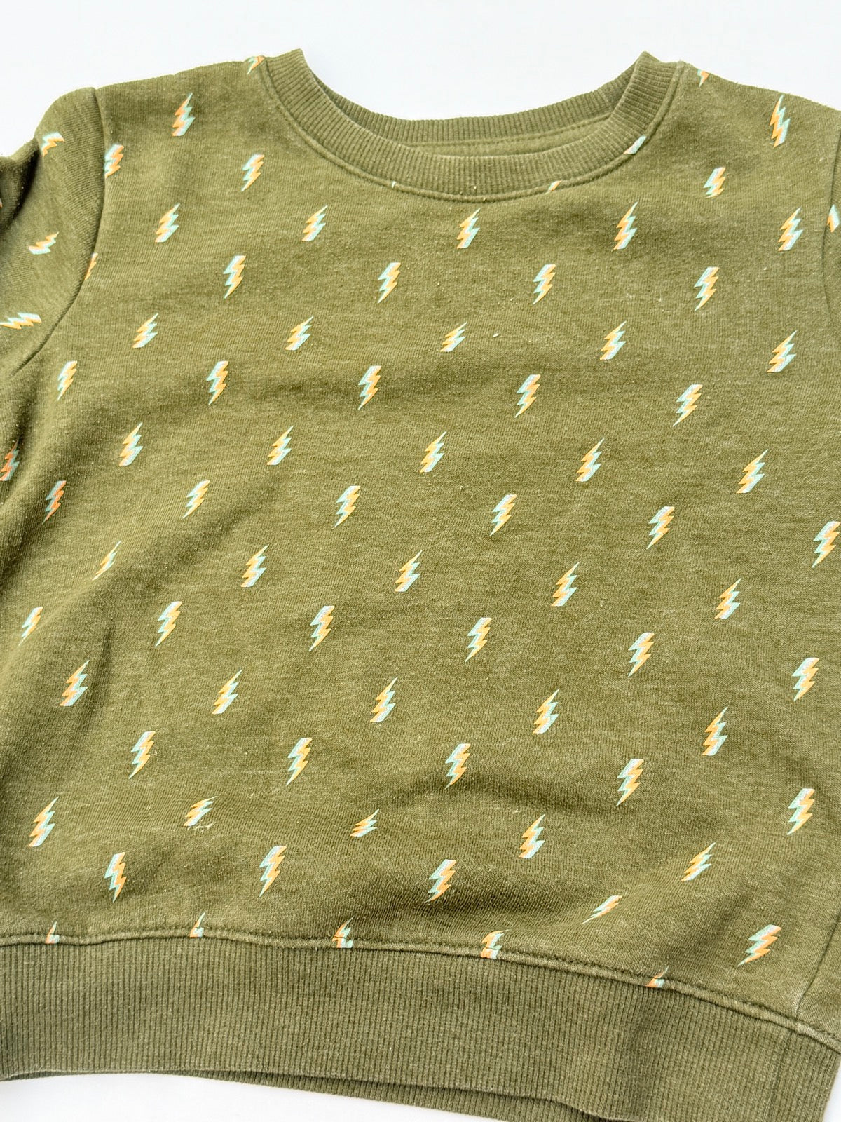 Cat & Jack Lightning Bolt Sweatshirt Size 4T