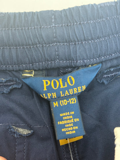 Ralph Lauren Navy Cargo Shorts Size 10-12