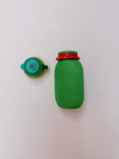Squeasy Snacker Reusable Food Pouch Green