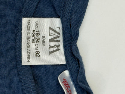 Zara Navy Pocket T-Shirt 18-24M