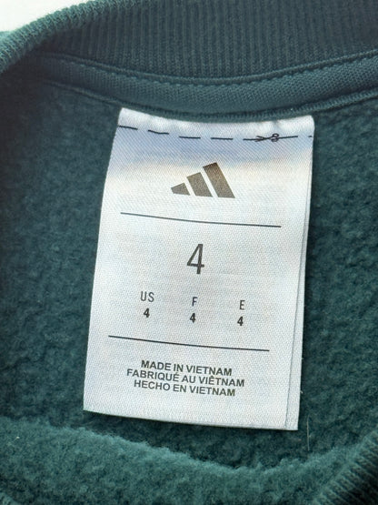 Adidas Green Sweatshirt Shorts Set Size 4