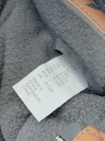 H&M Bear Print Snowsuit 9-12M