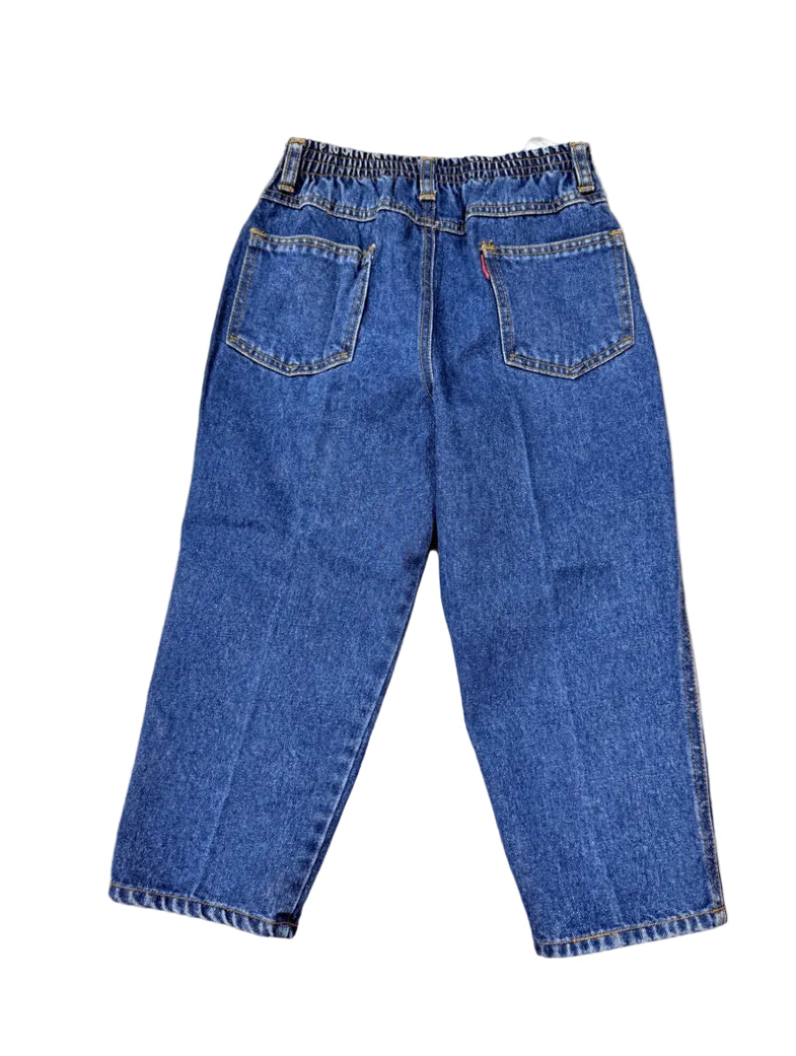 Vintage Pocahontas Patch Denim Jeans Size 6