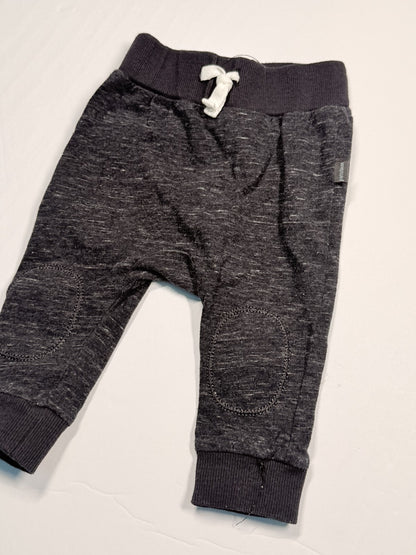 Petit Lem Grey Heathered Joggers 6M