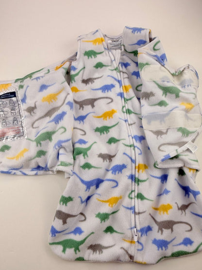 HALO SleepSack Swaddle Dinosaur Fleece Sleep Sack NB