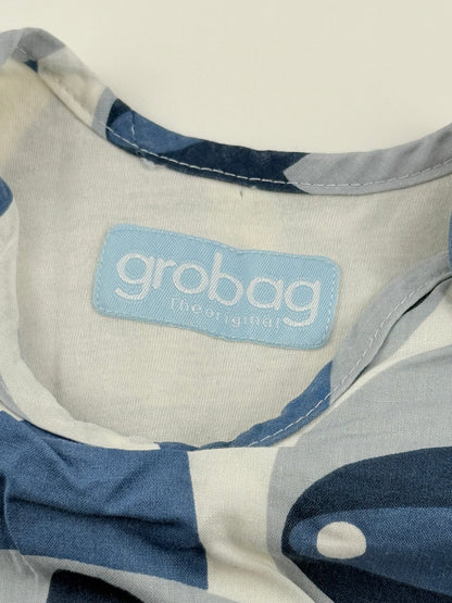 Grobag Blue Retro Print Sleep Sack