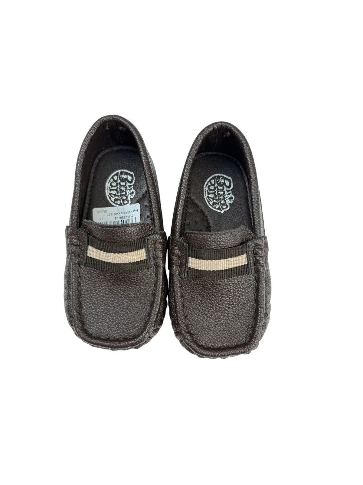 Bebe Butzi Boys Brown Loafers Size 23