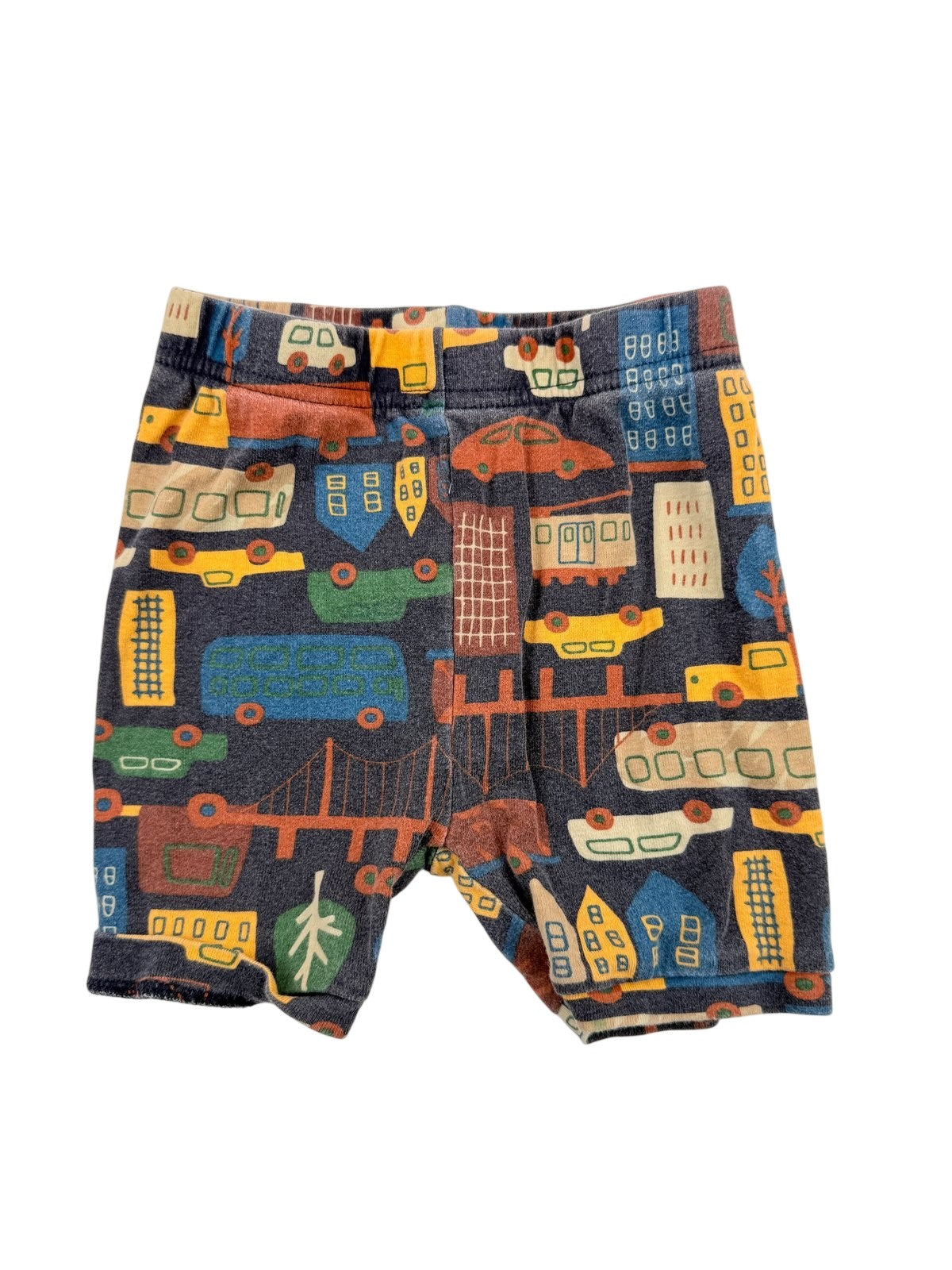 Old Navy City Vehicles Print Shorts 4T