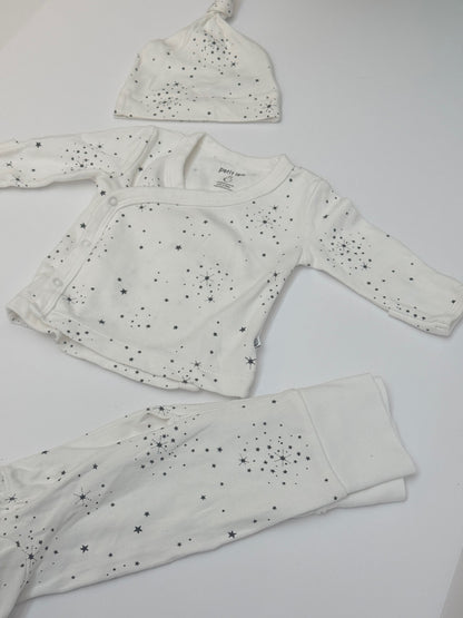 Petit Lem Star Print 3-Piece Set 3M