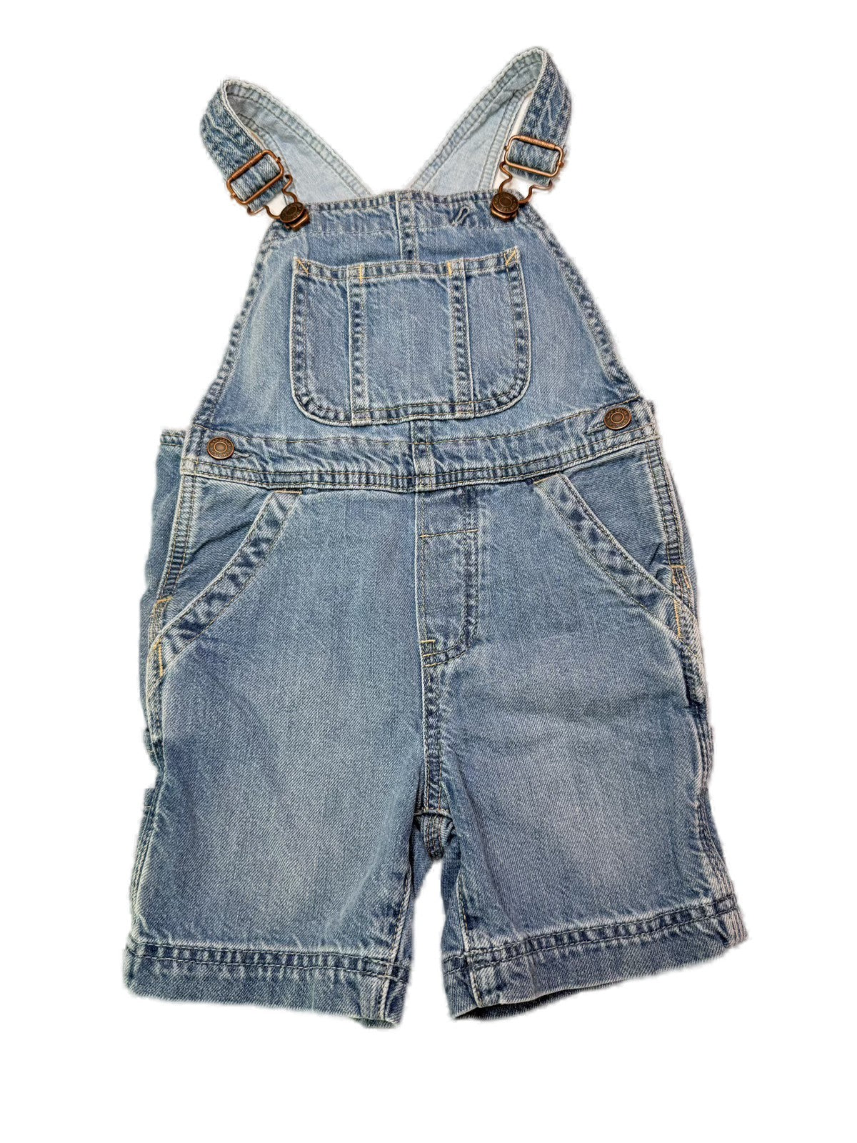 Gap Denim Overalls Shorts 4T