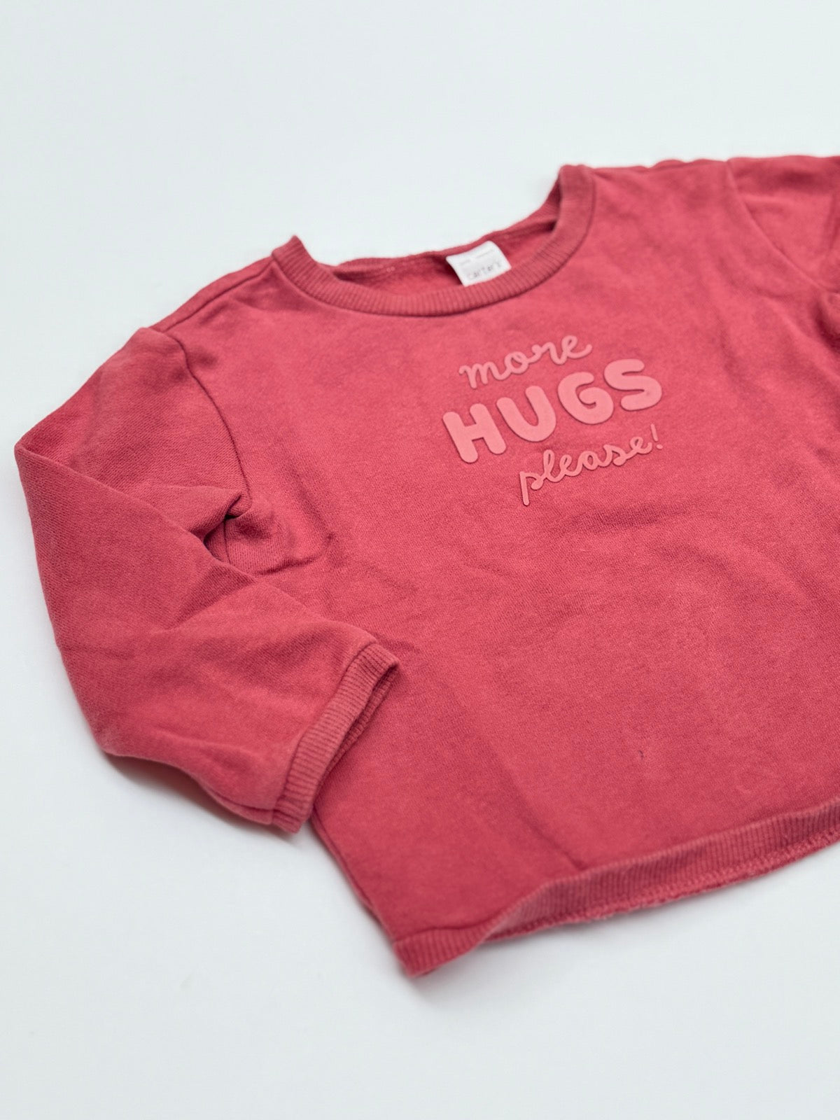 Carter's More Hugs Please Sweatshirt 18m