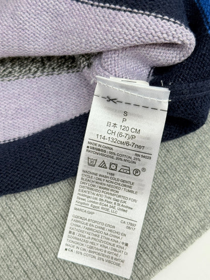 Gap Rainbow Stripe Knit Sweater Size S (6-7)