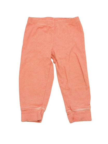 Carter's Coral Stripe Leggings 12M