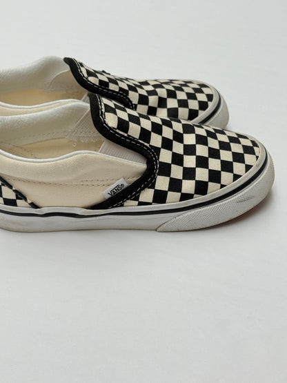 Vans Classic Checkerboard Slip-On Toddler 9.5