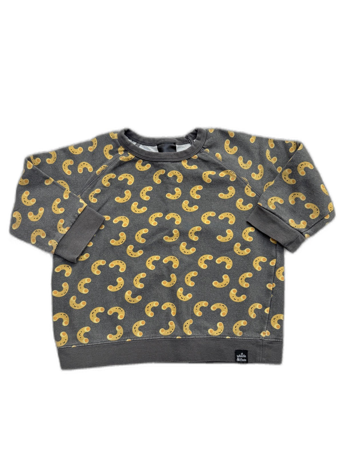 Whistle & Flute Mac & Cheese Sweatshirt 3-4Y