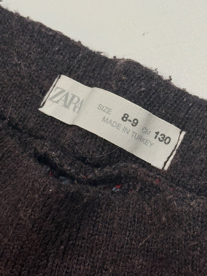 Zara Fair Isle Knit Pants Size 8