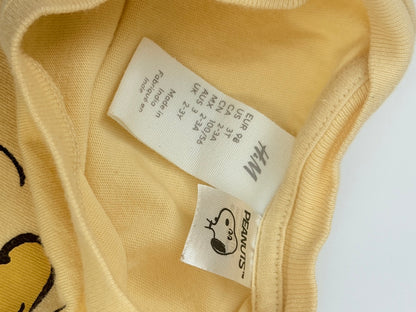 H&M Peanuts Snoopy Tee Size 2-3Y