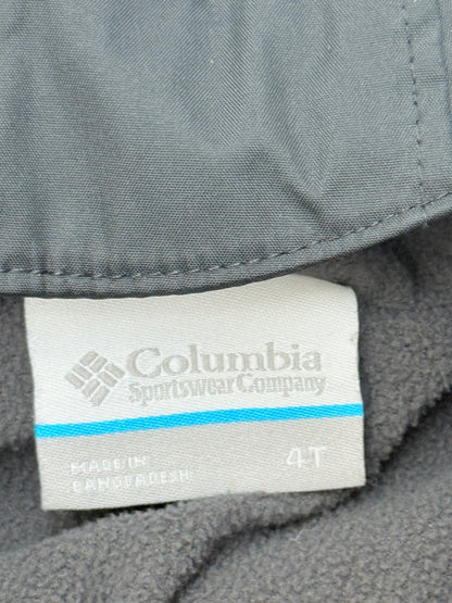 Columbia Fleece-Lined Rain Jacket 4T